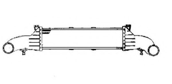 30864 NRF Система подачи воздуха Интеркулер