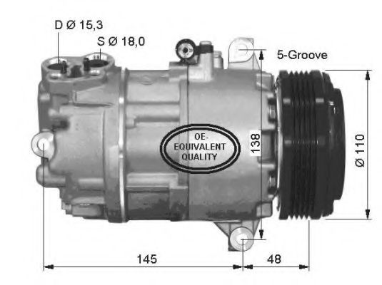 32434 NRF Air Conditioning Compressor, air conditioning