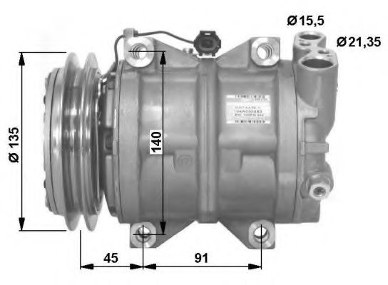32494G NRF Air Conditioning Compressor, air conditioning