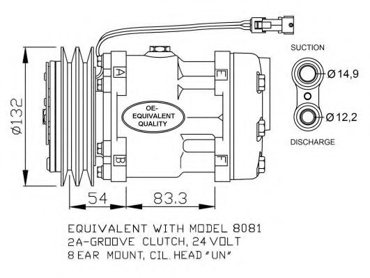 32732 NRF Water Pump & Timing Belt Kit