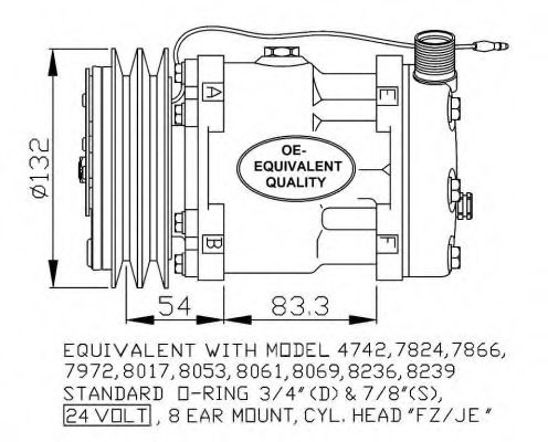 32769 NRF Brake Pad Set, disc brake