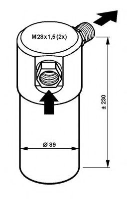 33084 NRF Fuel Supply System Fuel filter