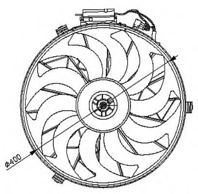 47028 NRF Wheel Suspension Track Control Arm