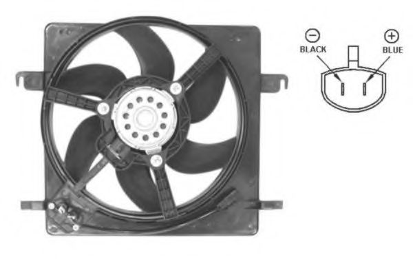 47037 NRF Fan, radiator