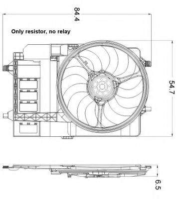47301 NRF Fan, radiator