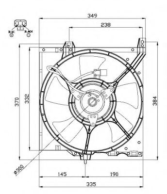 47670 NRF Wheel Suspension Track Control Arm