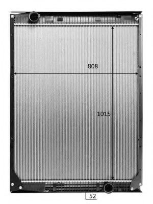 50194 NRF Cooling System Radiator, engine cooling