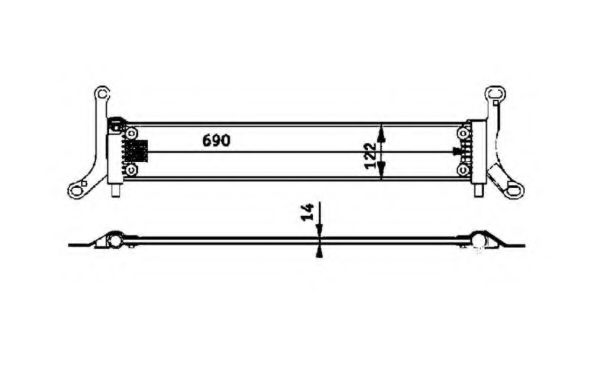 53715 NRF Gasket, cylinder head cover