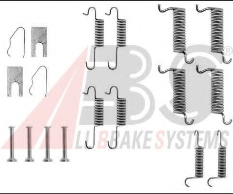 0536Q ABS Brake System Accessory Kit, brake shoes