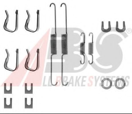0549Q ABS Brake System Accessory Kit, brake shoes