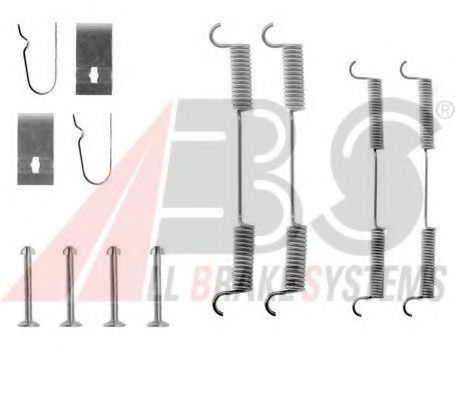 0568Q ABS Brake System Accessory Kit, brake shoes