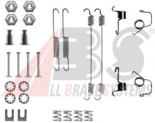 0617Q ABS Accessory Kit, brake shoes