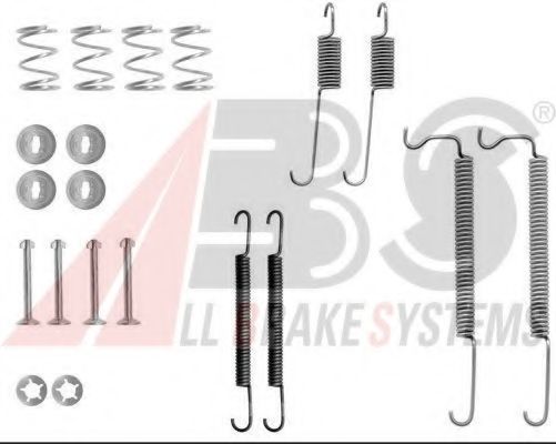 0628Q ABS Brake System Accessory Kit, brake shoes