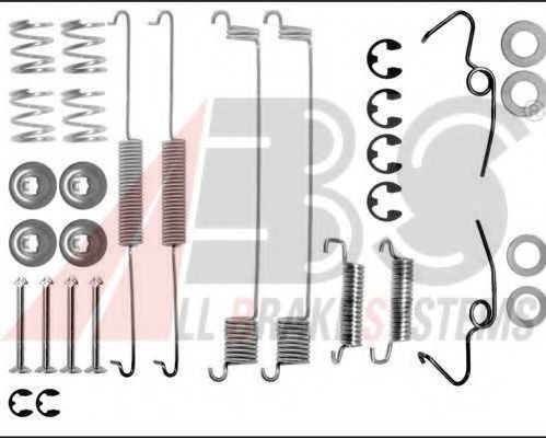 0641Q ABS Accessory Kit, brake shoes