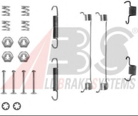 0651Q ABS Brake System Accessory Kit, brake shoes