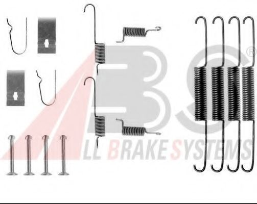 0664Q ABS Brake System Accessory Kit, brake shoes