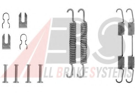 0666Q ABS Brake System Accessory Kit, brake shoes
