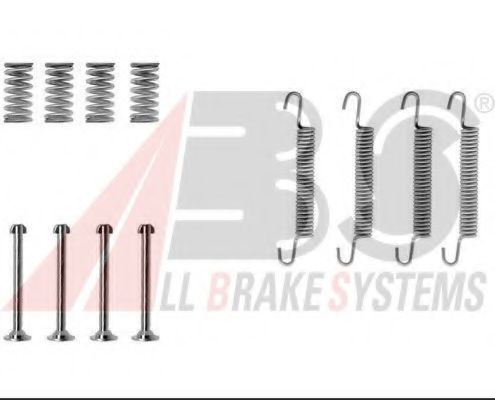 0667Q ABS Brake System Accessory Kit, parking brake shoes