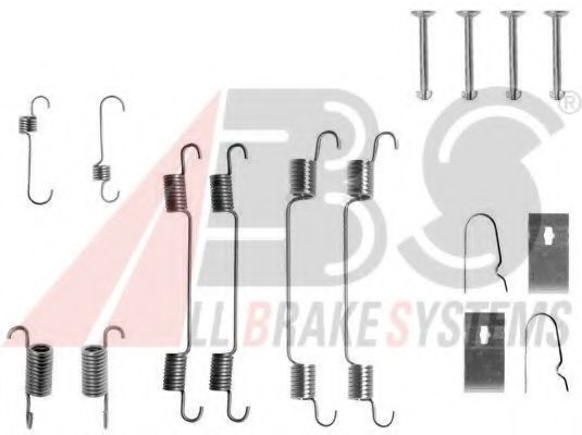 0722Q ABS Accessory Kit, brake shoes