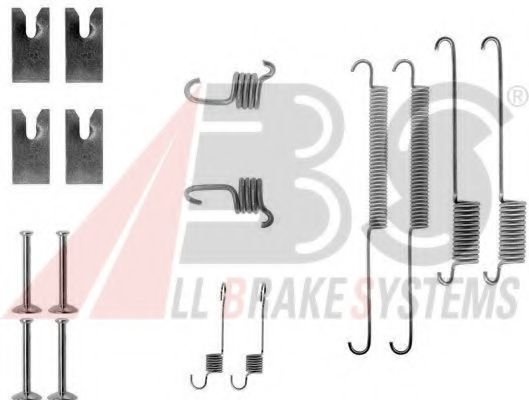 0732Q ABS Brake System Accessory Kit, brake shoes
