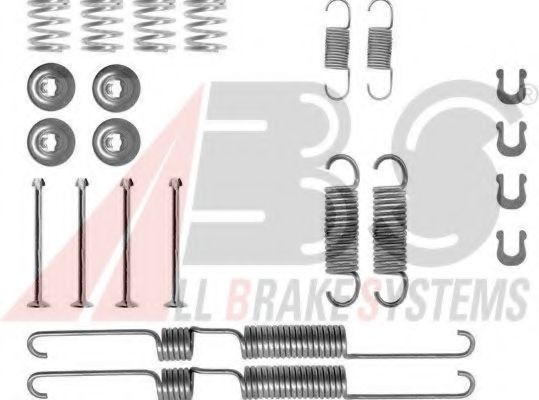 0738Q ABS Brake System Accessory Kit, brake shoes