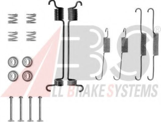 0741Q ABS Brake System Accessory Kit, brake shoes