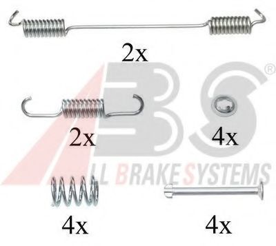 0796Q ABS Accessory Kit, brake shoes