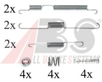 0813Q ABS Accessory Kit, brake shoes