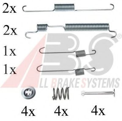 0822Q ABS Accessory Kit, brake shoes