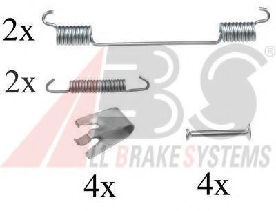 0836Q ABS Accessory Kit, brake shoes