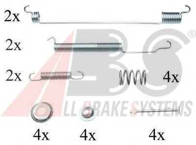 0843Q ABS Accessory Kit, brake shoes