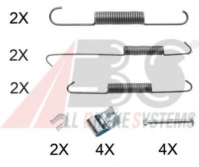 0854Q ABS Accessory Kit, brake shoes