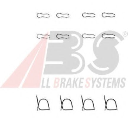 0939Q ABS Accessory Kit, disc brake pads