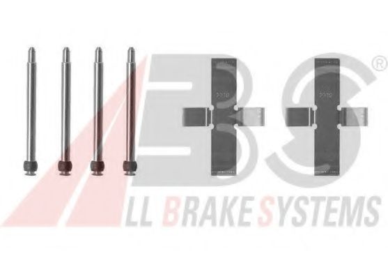 1040Q ABS Brake System Accessory Kit, disc brake pads