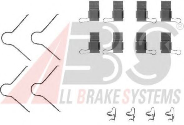 1089Q ABS Accessory Kit, disc brake pads