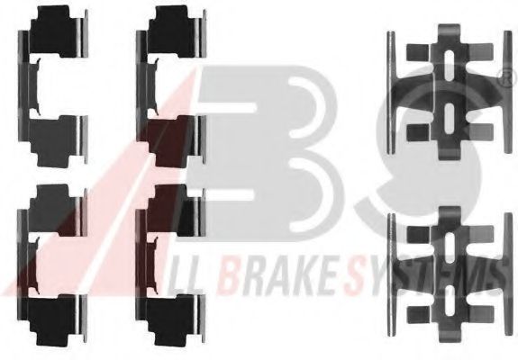 1090Q ABS Brake System Accessory Kit, disc brake pads