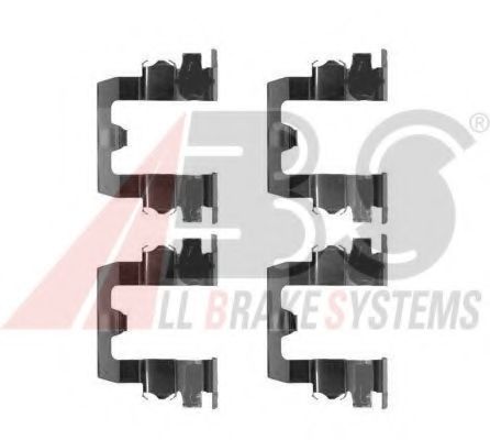 1095Q ABS Brake System Accessory Kit, disc brake pads