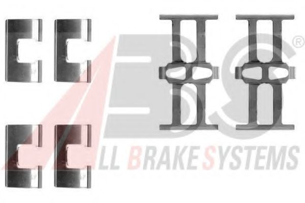 1118Q ABS Brake System Accessory Kit, disc brake pads