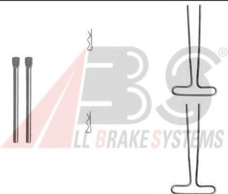 1120Q ABS Brake System Accessory Kit, disc brake pads