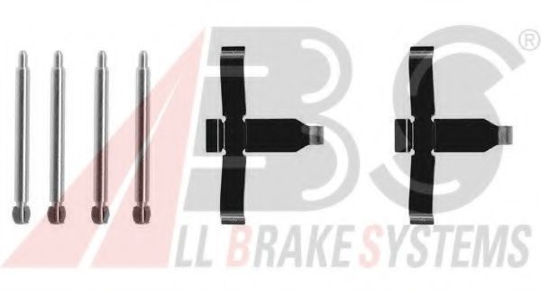 1127Q ABS Brake System Accessory Kit, disc brake pads