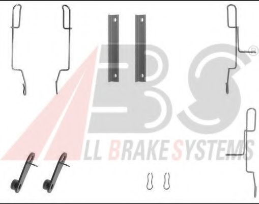 1188Q ABS Brake System Accessory Kit, disc brake pads