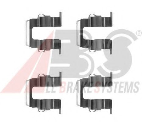 1259Q ABS Accessory Kit, disc brake pads