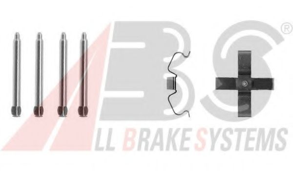 1266Q ABS Brake System Accessory Kit, disc brake pads