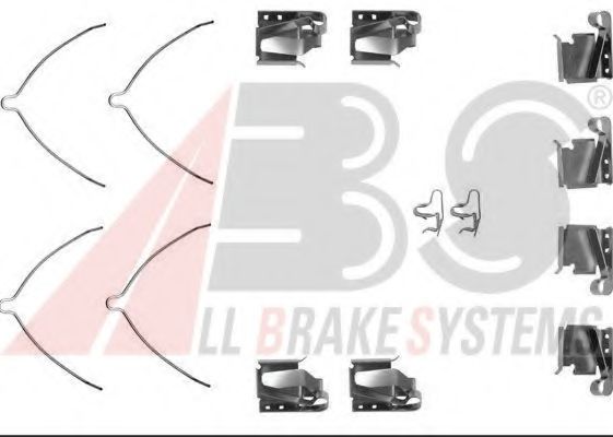 1268Q ABS Accessory Kit, disc brake pads