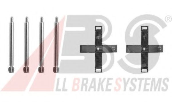 1271Q ABS Brake System Accessory Kit, disc brake pads