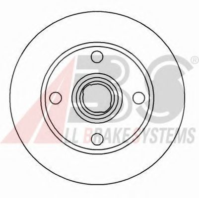 15889 ABS Securing Plate, ball joint