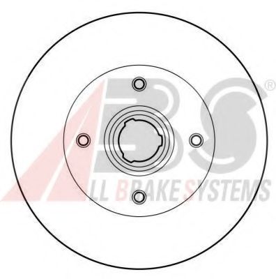 15962 OE ABS Brake Disc