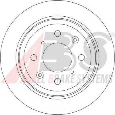 15983 OE ABS Тормозная система Тормозной диск