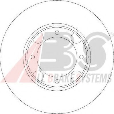 16047 OE ABS Brake System Brake Disc