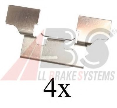 1647Q ABS Brake System Accessory Kit, disc brake pads